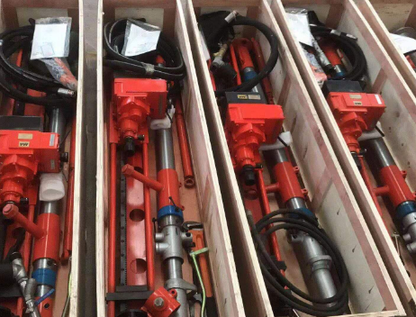 啟睿氣動架柱式鉆機